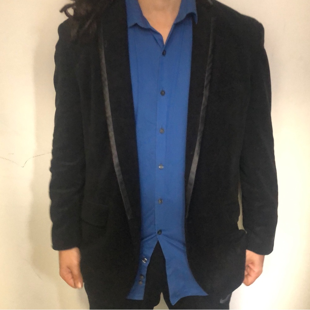 Slim Fit Blazer Mens L